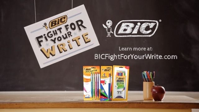 BIC Fight for your Write mission | Take a pledge to help preserve handwriting!