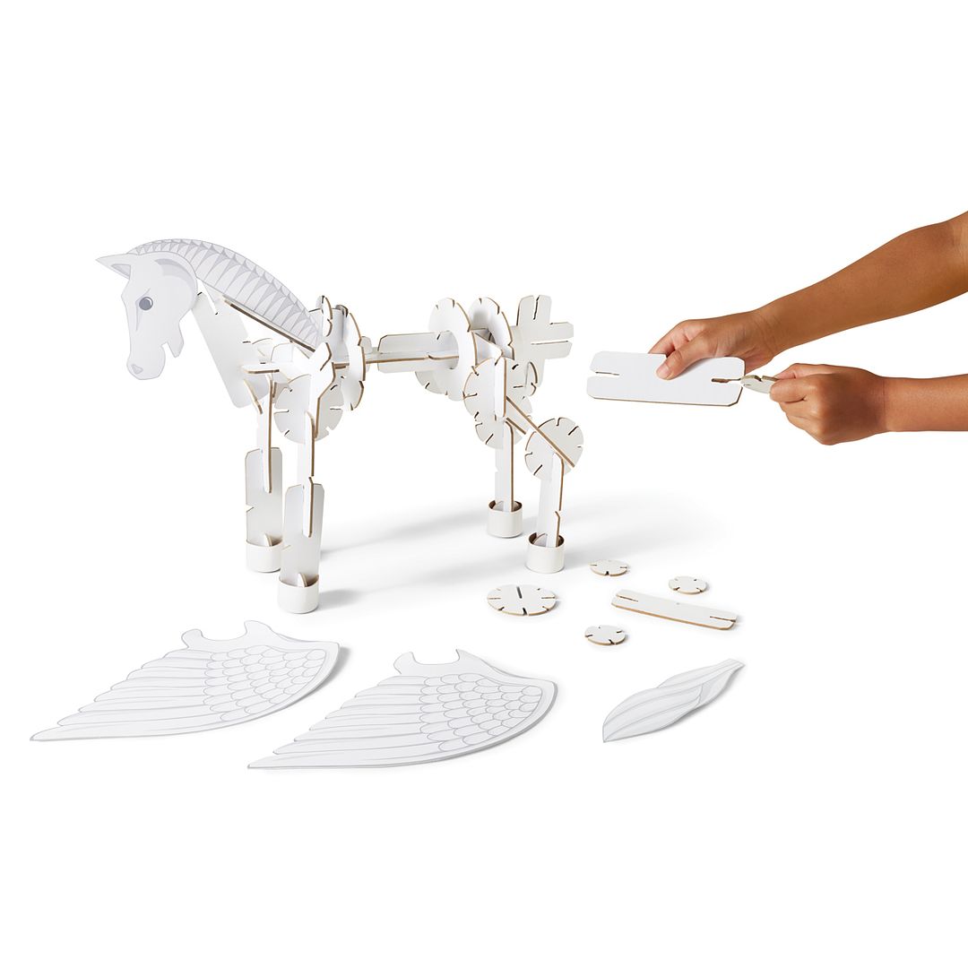YOXO new pegasus 4-in-1 building kit. Awesome, affordable, and eco-friendly.