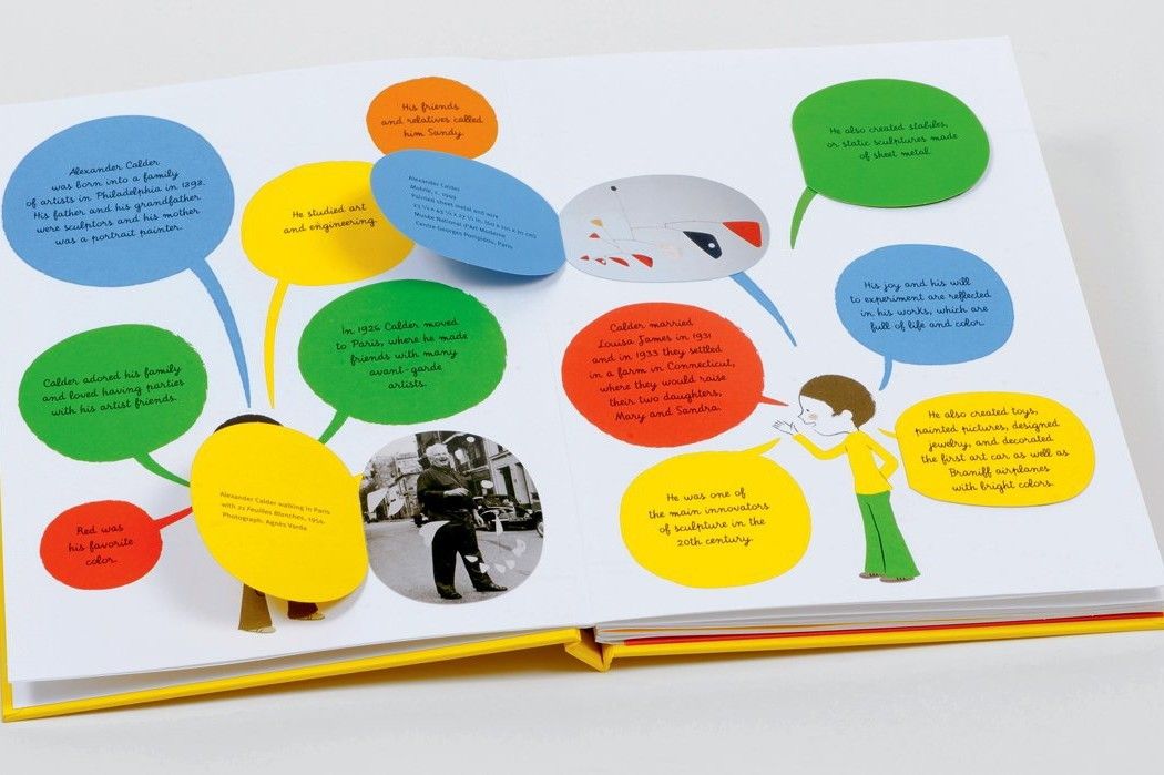 Alexander Calder pop-up book for kids
