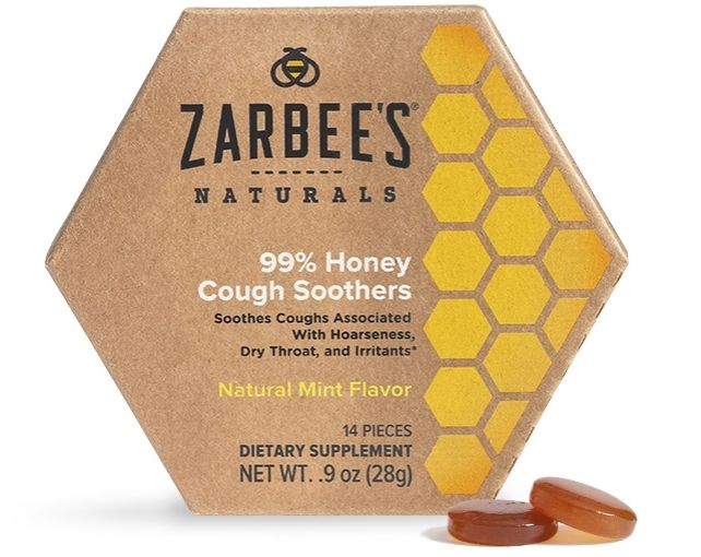 Zarbee's 99% honey cough soothers: Great natural cough and cold remedy for kids