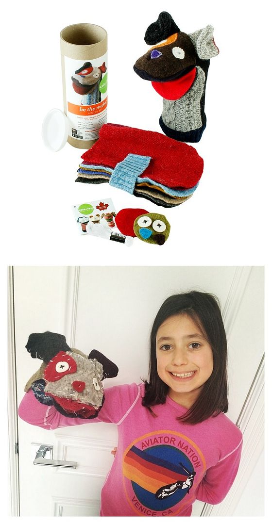 Cate + Levi's new make your own puppet kits for kids have everything you need
