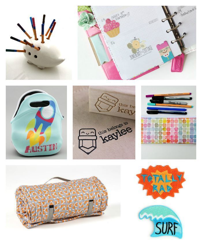 Cool school supplies on Etsy: Now with cash back!