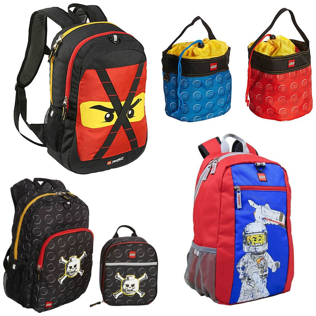 Cool LEGO backpacks and bags for back to school