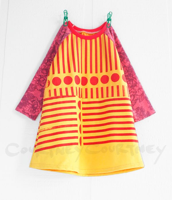 Courtney Courtney upcycled dress for toddlers