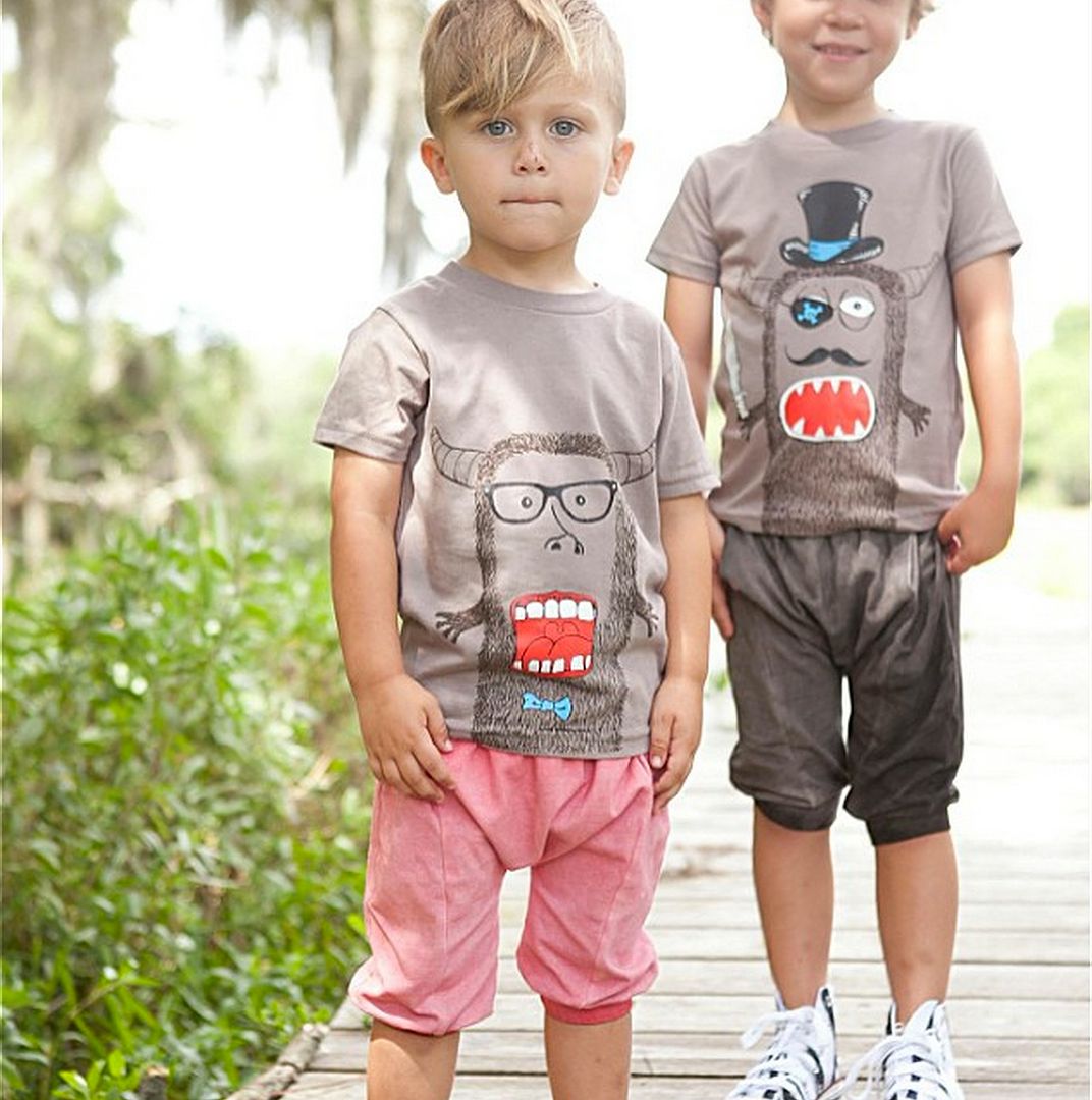 Monster t-shirt kits for kids to let them design their own | Creature and Features