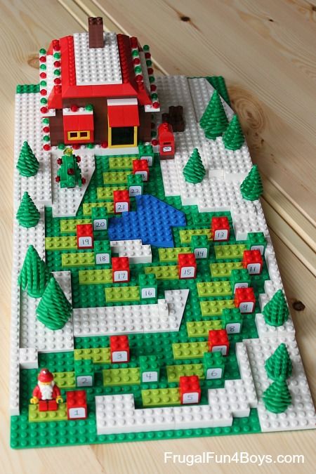 DIY LEGO Advent calendar tutorials via Frugal Fun 4 Boys