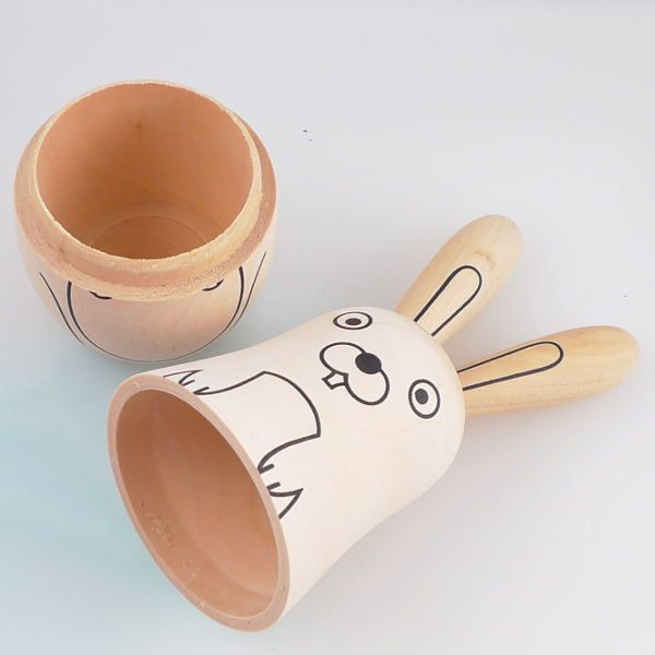 Easter Bunny painting kit for kids: Comes with the paints and brushes, you supply the treats inside