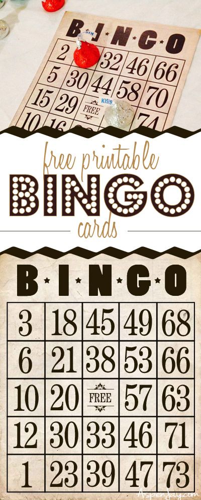 Play Bingo with Amazon Echo calling the numbers. Free printable Bingo cards via Aspen Jay 