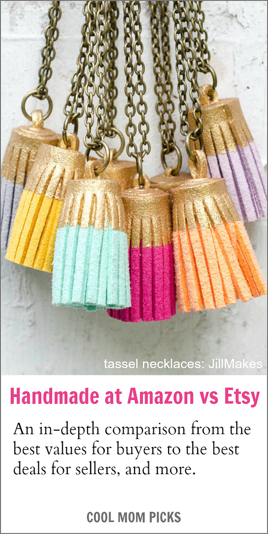 Handmade at Etsy vs Amazon: Everything you need to know from the best deals for buyers to the best deals for sellers | CoolMomPicks