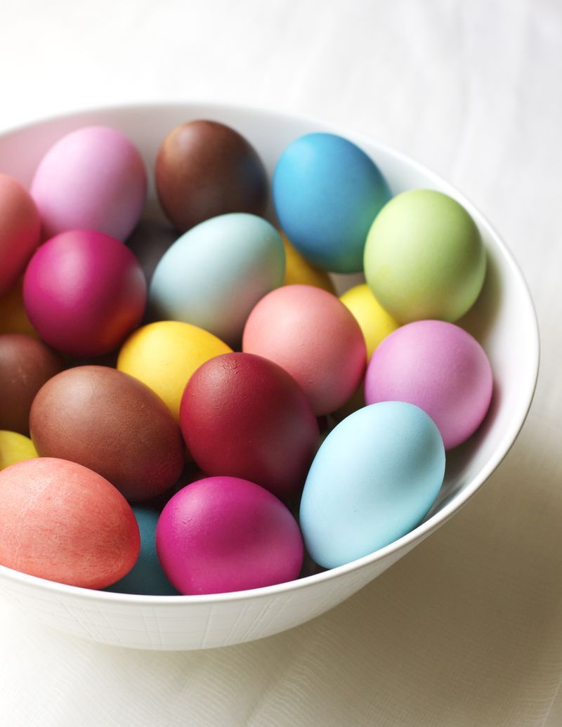 The perfect Rit Dye combos for the most vibrantly colored Easter eggs at Urban Comfort 
