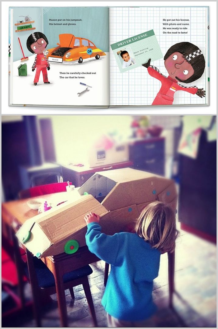 Tip: Bring books to life for young readers by combining them with related crafts and creative play