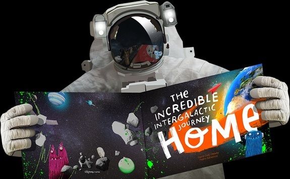 The Incredible Intergalactic Journey Home: A new personalized book for kids that's mindblowingly cool