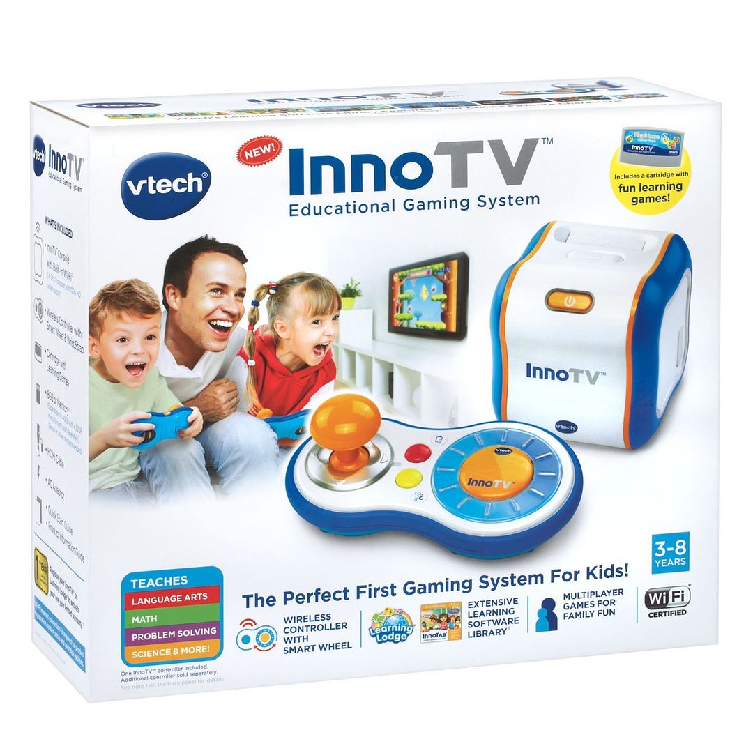 InnoTV: The new first-gaming system for kids 3-8 from vtech
