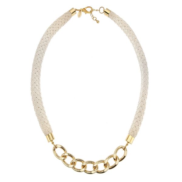 Knotty Girls ivory necklace at Bezar, helping to support girls' education in Bangladesh