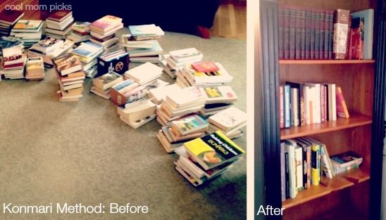 Konmari Method: How to purge and organize books