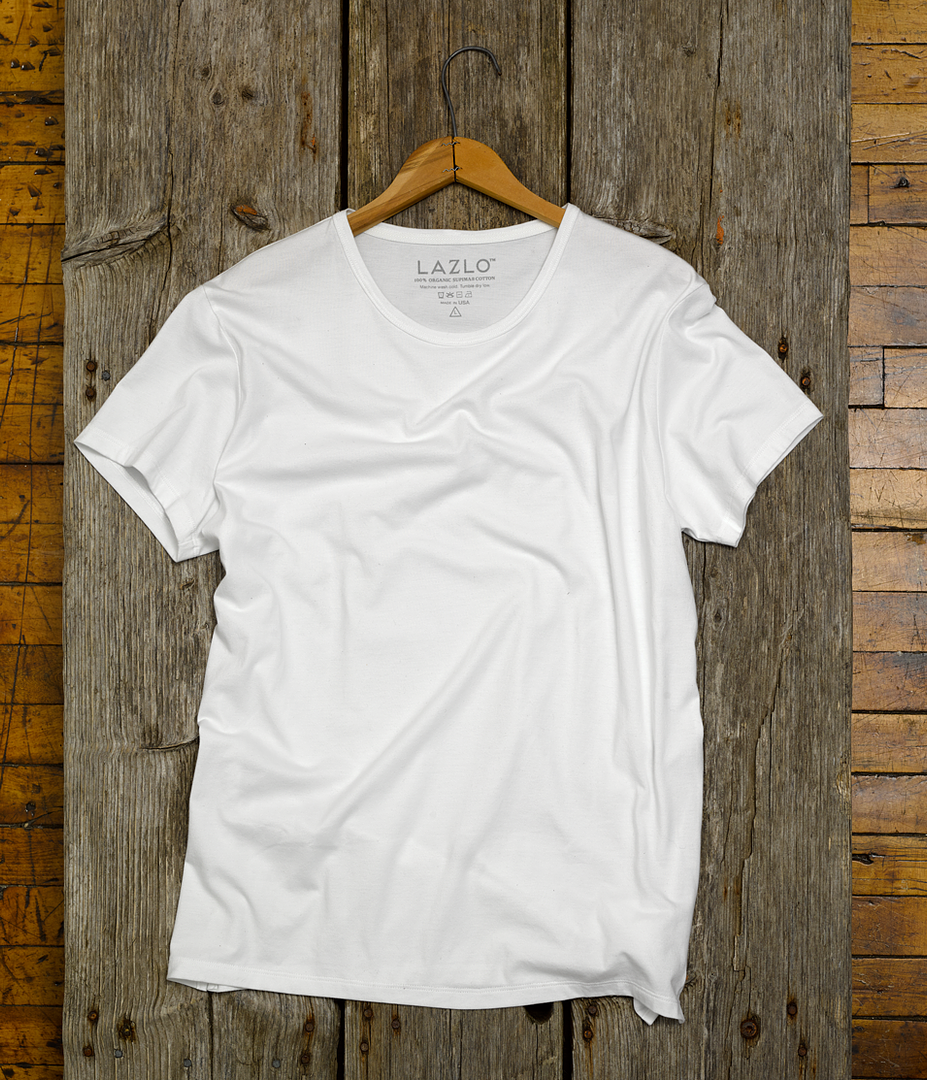 Lazlo is making the perfect organic men's tee that commits to eco practices and social good in Detroit