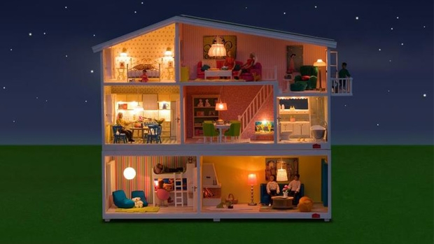 The Lundby Smaland dollhouse: Scandinavian design with real light-up accessories