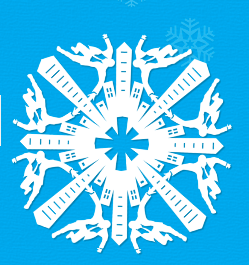 Mad Men free printable snowflake pattern