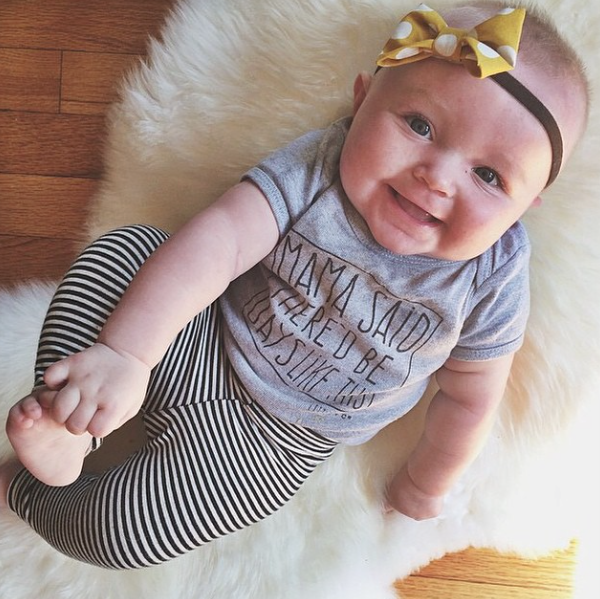Mama Said There'd Be Days Like This: Cute baby onesies from Baby Adi