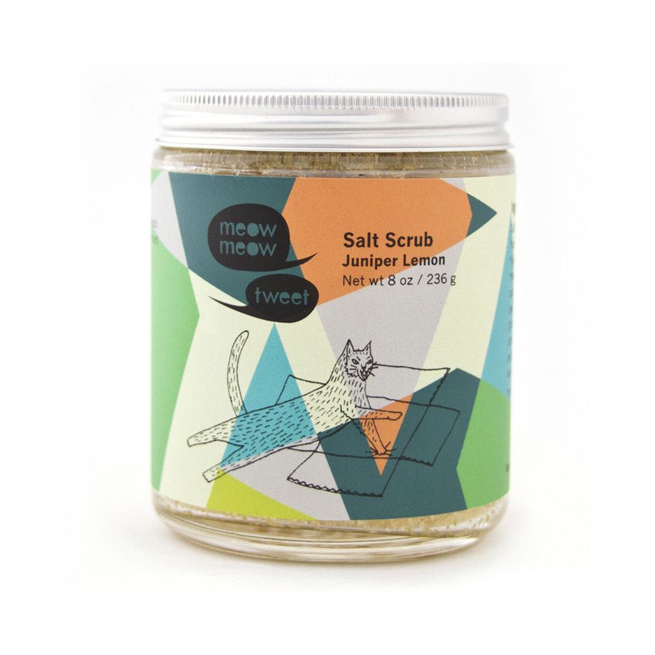 All natural skin care from Meow Meow Tweet | Salt Scrub