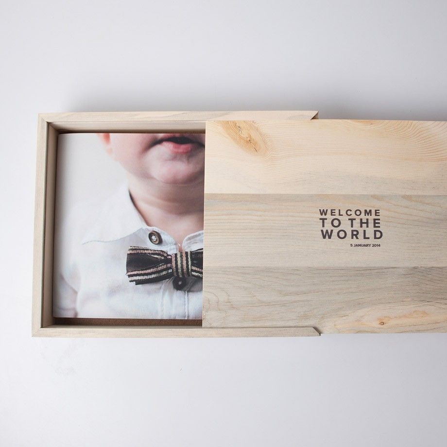 Mother's Day photo gifts: Custom handmade wooden box, filled with beautiful prints