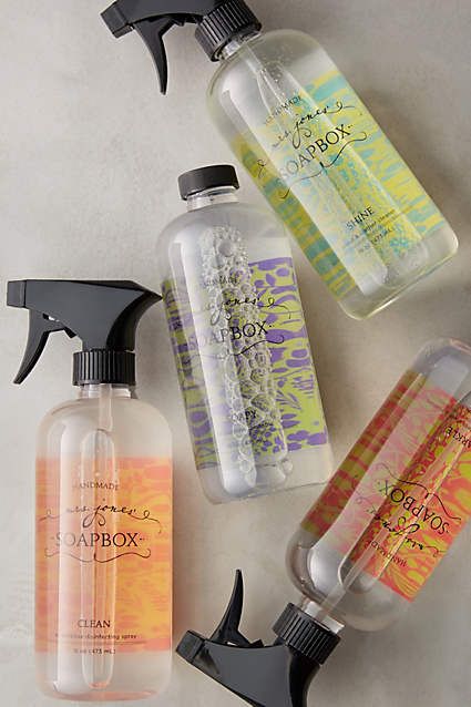 Mrs Jones Natural Cleaners  - truly effective, eco-friendly options to clean everything from leather to toys to your bathroom