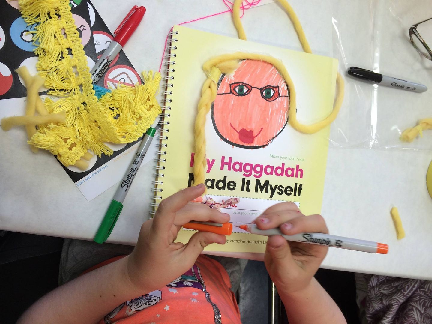 My Haggadah Made it Myself: Part activity book, part engaging kids' Passover Haggadah 