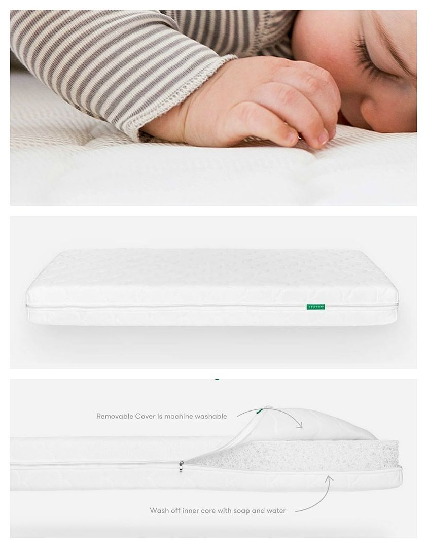 One of the best crib mattresses for baby: Newton is breathable, washable, and totally non-toxic. Did we mention washable?