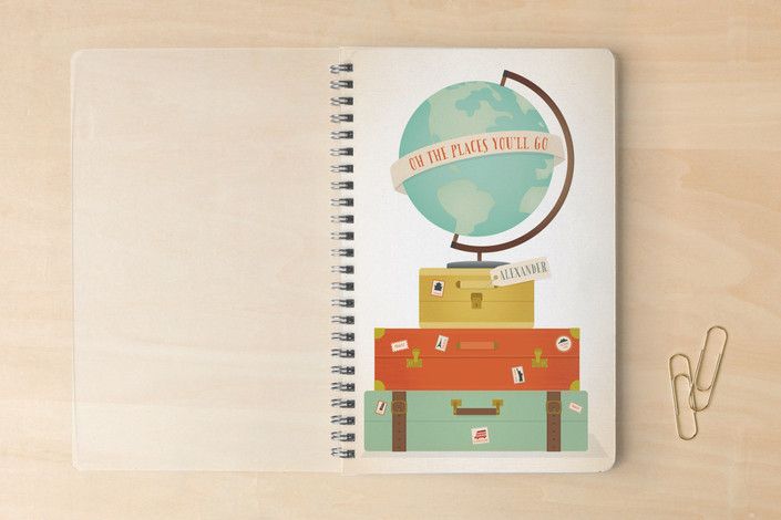Family organization tips: Personalized journals for each kid let you jot down a daily to-do list or list of chores