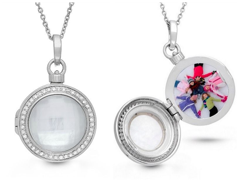Mother's Day gifts: Keepsake photo lockets from With You are beautiful and affordable