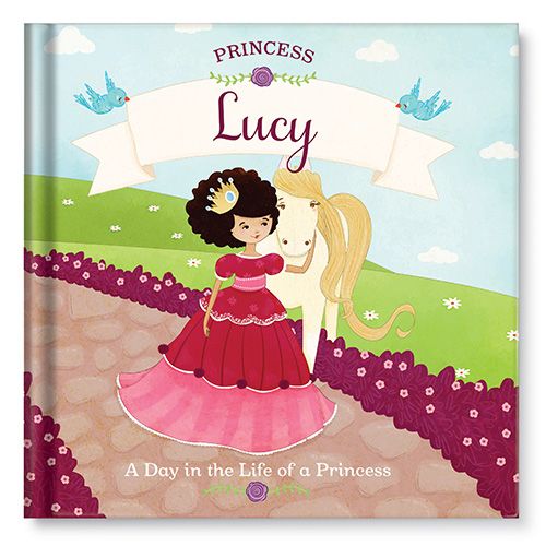 Sweet child's gift: Personalized princess book with your child's own name in the title and through the book
