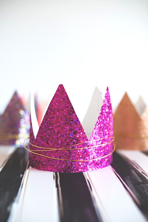 Free printable birthday crown template + DIY tips from A Subtle Revelry