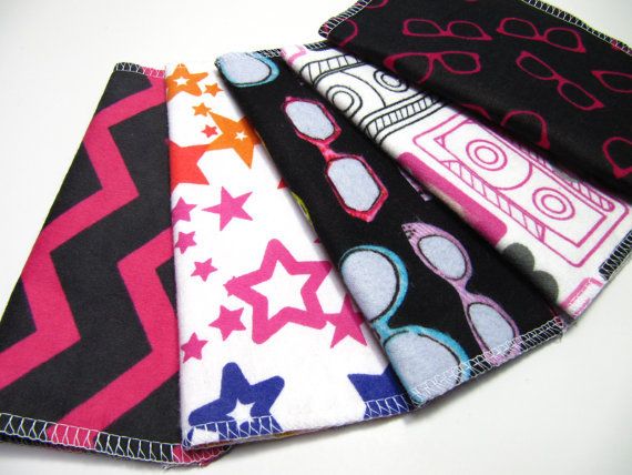 Reusable cloth napkin sets | back to school shopping on Etsy