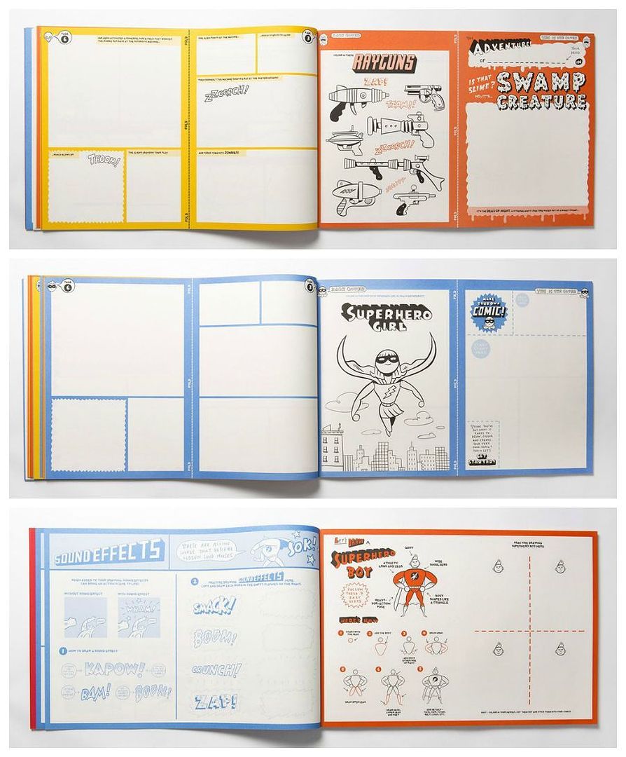 The Superhero Comic Kit by Jason Ford: ENORMOUS and super fun DIY book for imaginative kids