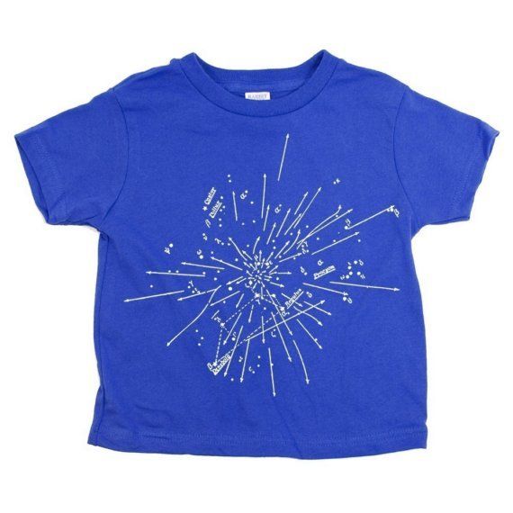 Supernova science toddler tee: A fun STEM twist on star tees for July 4th.