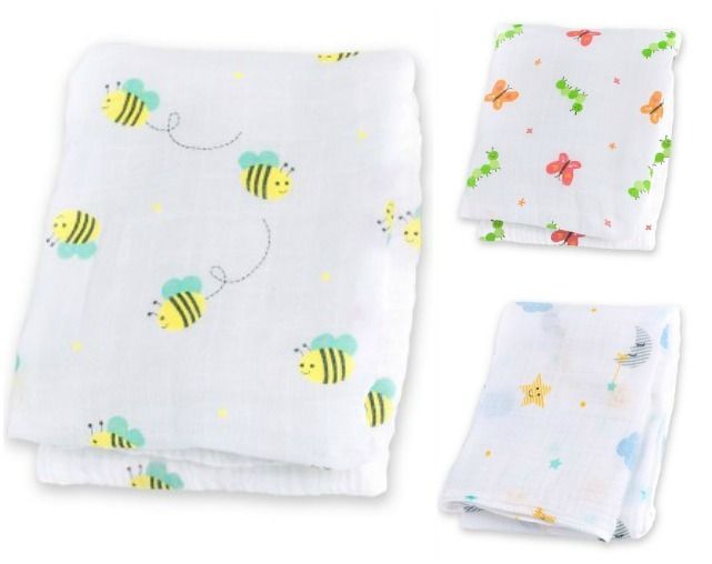 Adorable new swaddle blankets for spring from Lulujo
