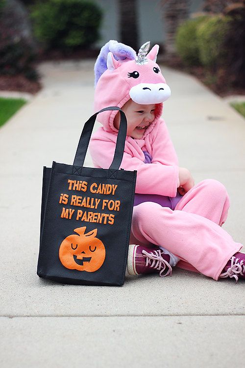 This Candy is Really for My Parents: Awesome trick or treat bag on Etsy