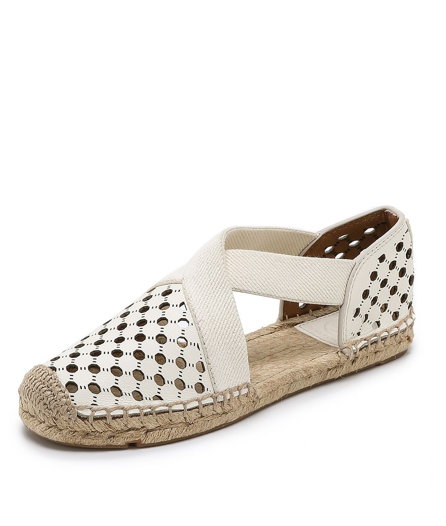 Tory Burch Catalina Perforated Espadrilles for spring and summer