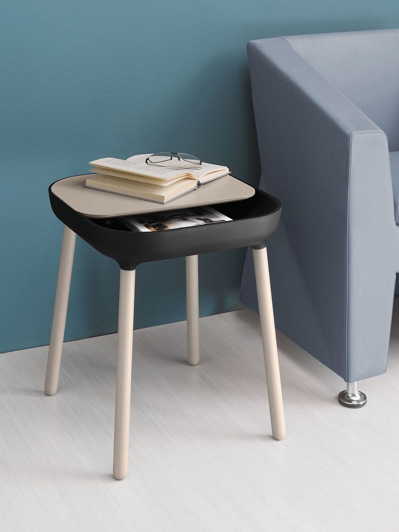 Side table inspired by the look of app icons by Domitalia Radice Orlandini |Cool Mom Tech