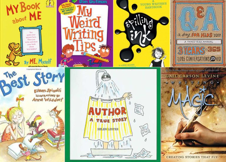 Read Brightly book recommendations for kids: Great lists like books to help get kids writing