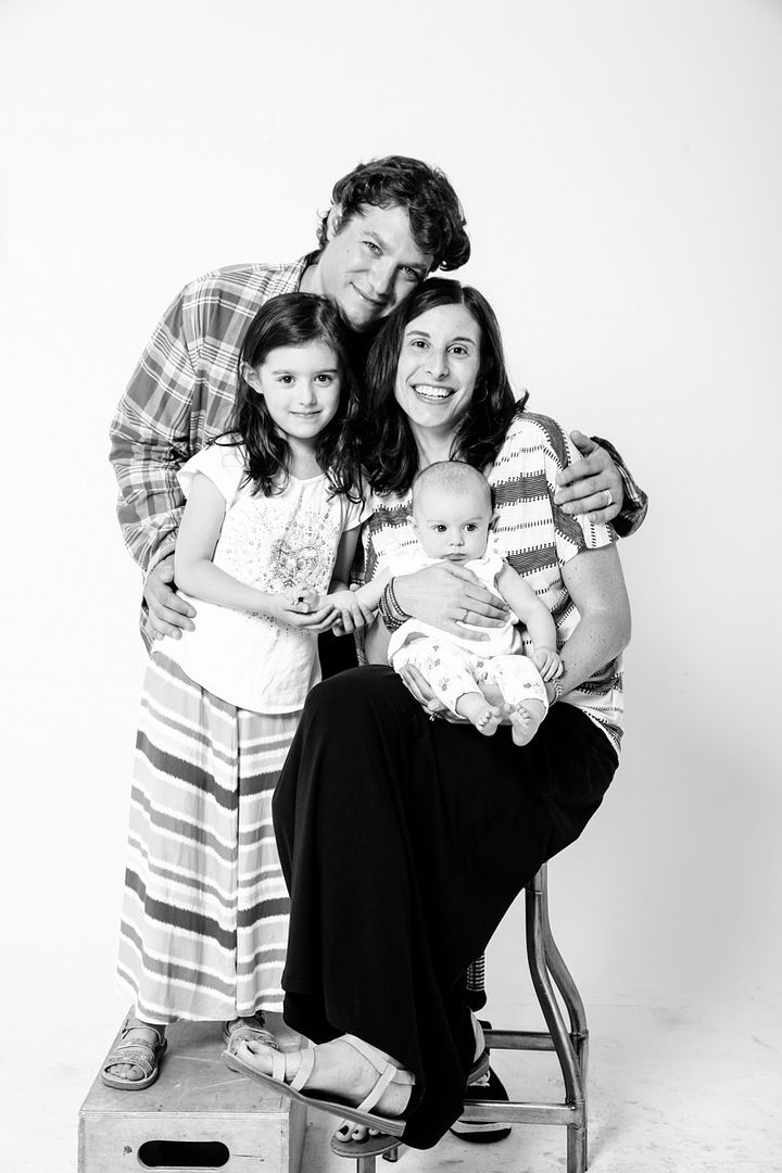 Stephanie's first four-person family portrait | Cool Mom Tech #familycloud