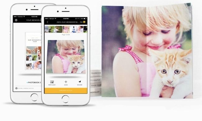 Nowvel photo book app for iPhone: Great for Father's Day or grad gifts