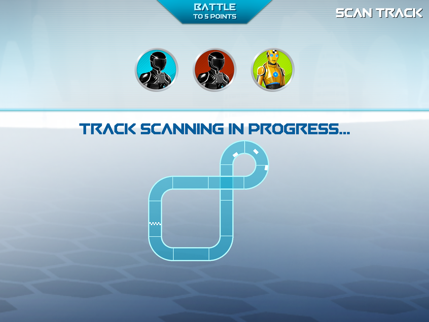 Anki OVERDRIVE: The cars auto-scan your track configuration before play. Amazing.