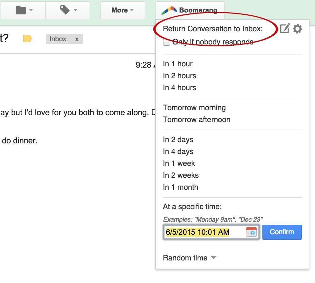 Using Boomerang for Gmail: A genius way to manage your inbox and email flow