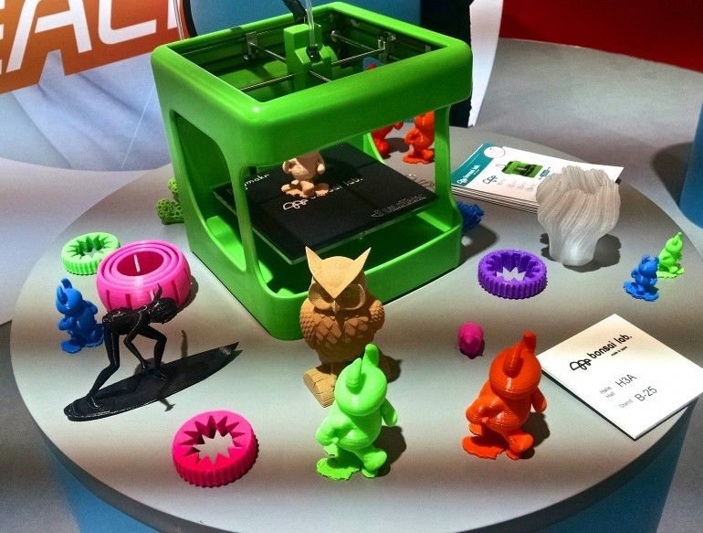 Bonsai Lab's new BS Toy 3D printer made just for kids | photo: Gizmag