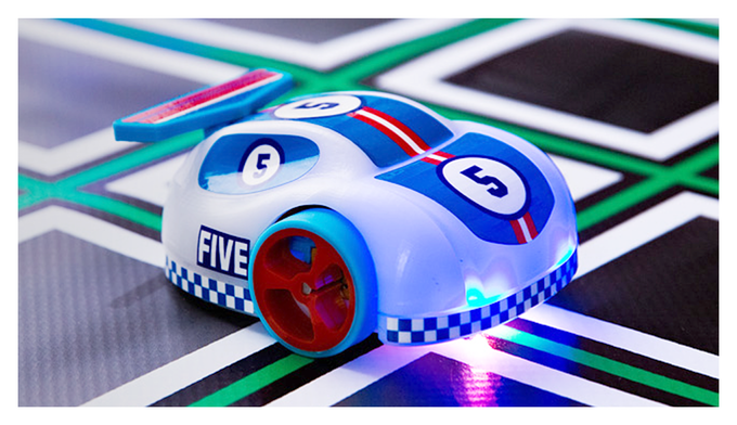 Cannybots is a cool new app-controlled slot car set that gives kids lots of freedom to build and program