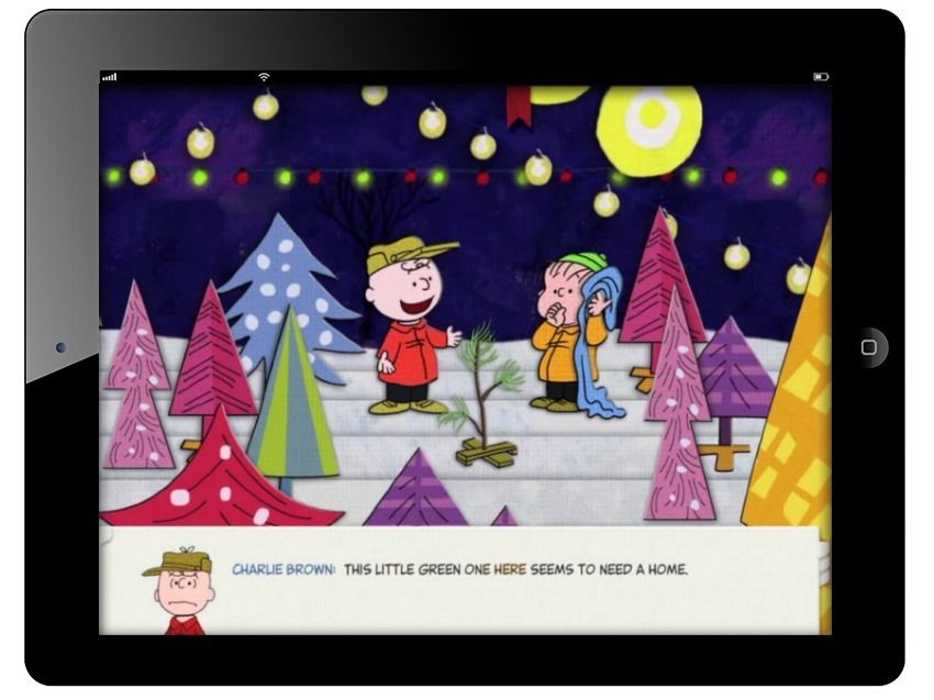 A Charlie Brown Christmas interactive storybook for kids: 50th anniversary edition