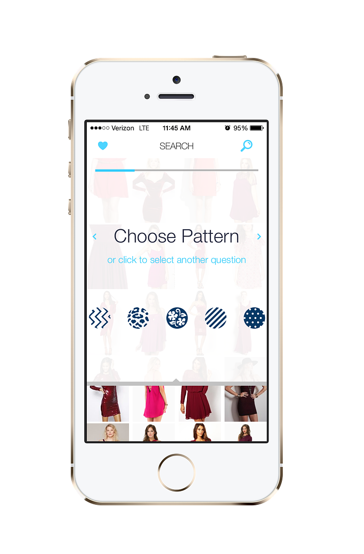 Donde Fashion app lets you sort clothes from 6000 brands by item, color, pattern, style and more