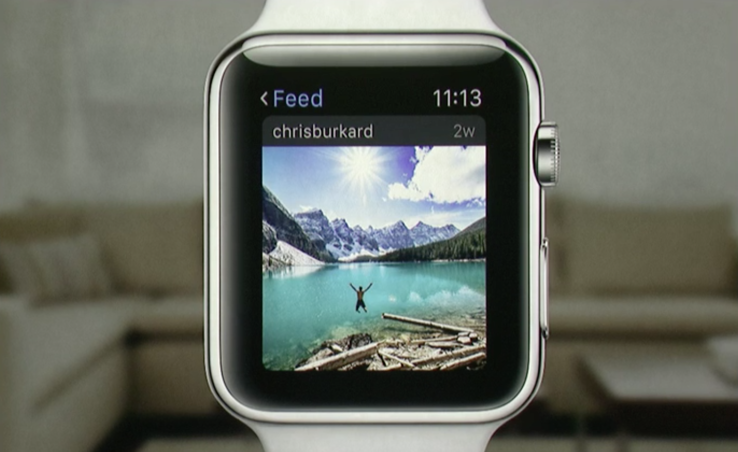 Checking Instagram right from your Apple Watch