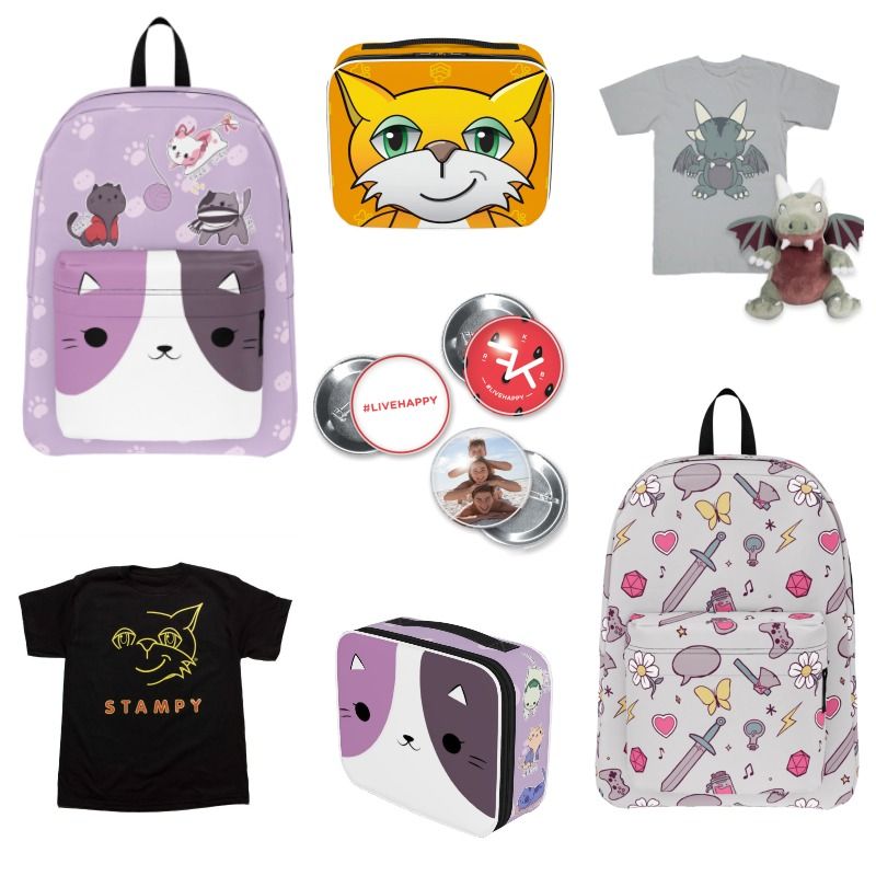 Gamer + Vlogger products kids will love from Aphmau, Stampy Cat, Flippin Katie, and more | Maker Shop